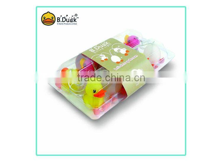 Novelty duck shaped decoration invisible led string lights