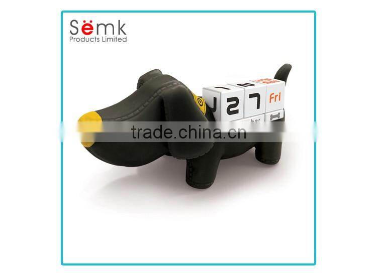 Christmas desk calendar designs gifts dog shape magnetic whiteboard calendar