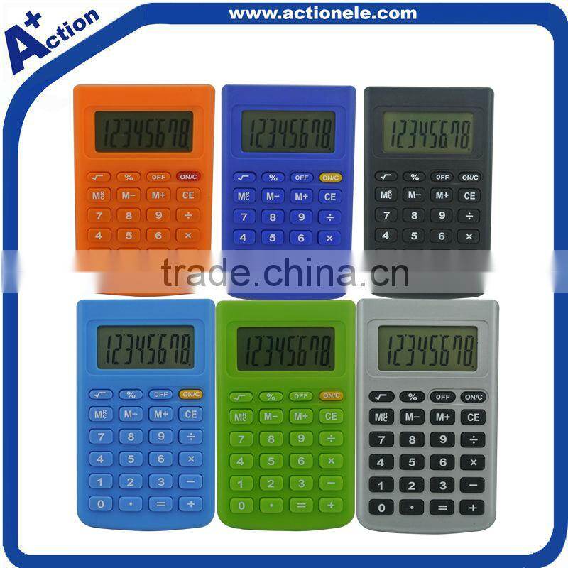 Mini 8 Digit Electronic Calculator For Gift