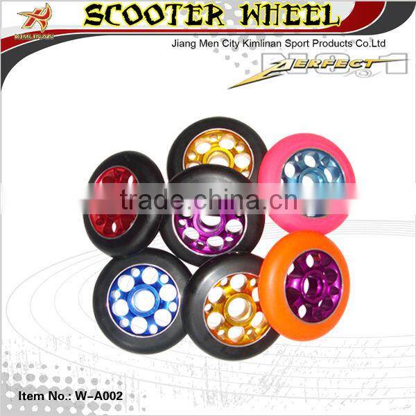 PU SCOOTER WHEEL, STUNT SCOOTER PU WHEEL, METAL CORE PU WHEEL