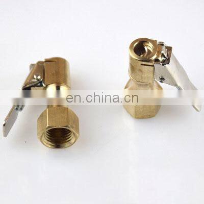 Tire Valve Inflator Chuck Pure Copper Type Mouth Pneumatic Pump Adapter