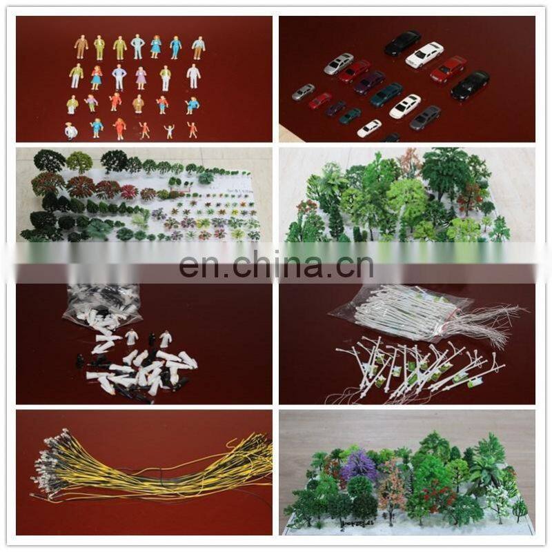 Light residential miniature building model , architectural model maker of apartment diorama