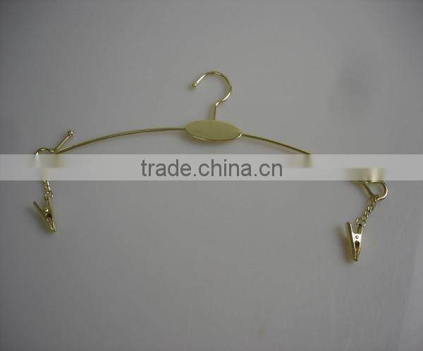 XQ52 new design metal bra hanger underwear hanger