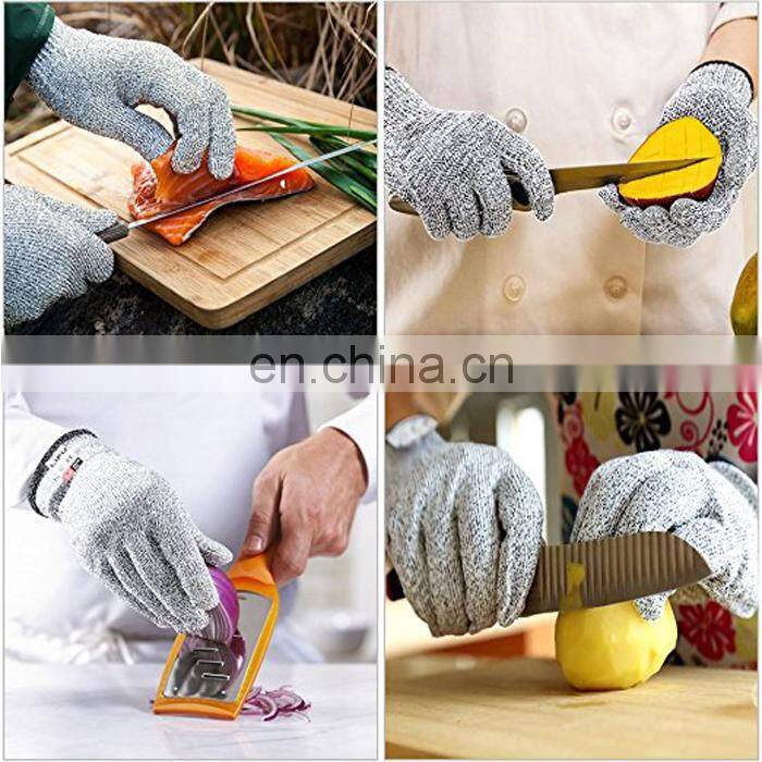 High Performance EN388 Certificate Level 5 Anti Cut Resistant Gloves