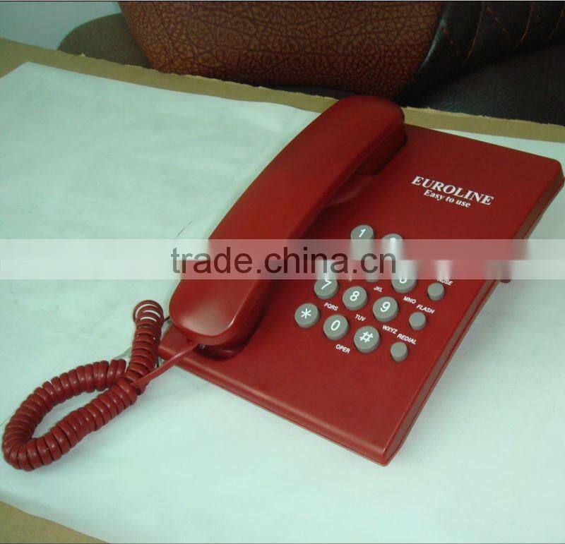 Corded caller ID no disturbing hands free