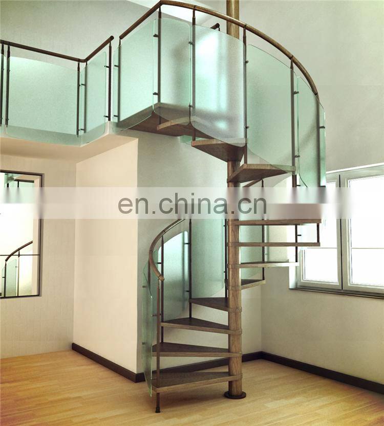 factory metal spiral stairs / cast iron used spiral staircase