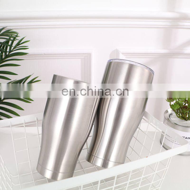 Hangzhou Watersy New Design 30 oz Double Wall Vacuum Stainless Steel Tumbler Cups Travel Coffee Mug