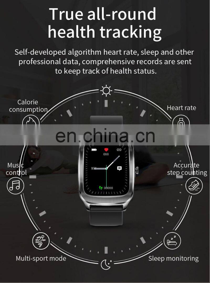 H68 Men Women Smart Watch Heart Rate Compass Message Call Reminder IP68 Waterproof Smart Watch Fitness