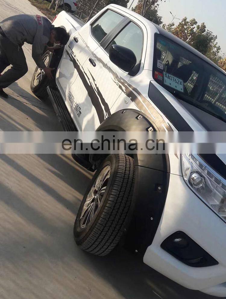 New design Factory Price accessories Off Road Fender Flares for navara np300