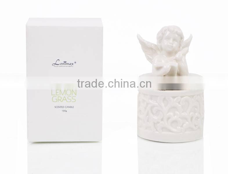 120g Scented Candle glass candle Jar ,Home Decorative wax candle jar SA-2019