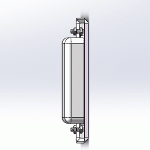 LS530 Mirror Polished Stainless Steel Cabinet Door Handle