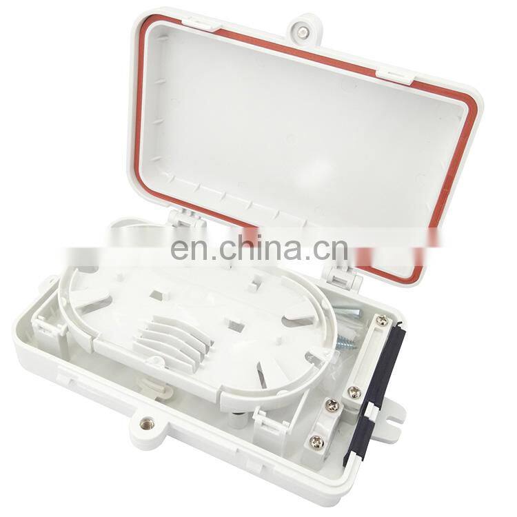 6 cores FTTH outdoor waterproof PLC Splitter fiber optic terminal distribution box ftth