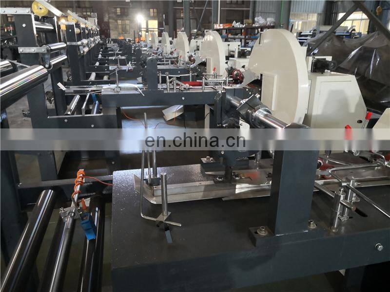 HD600E Roll fed mechanical kfc cookies snack small flat V Bottom fast Food Paper Bag forming making Machine