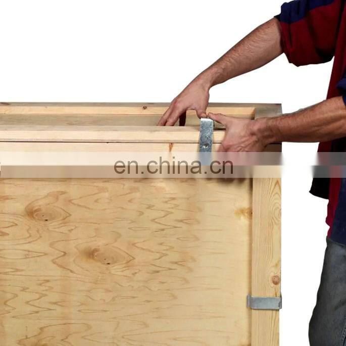 Metal crate clip sheet metal reusable plywood box clips metal snap spring steel crate clip