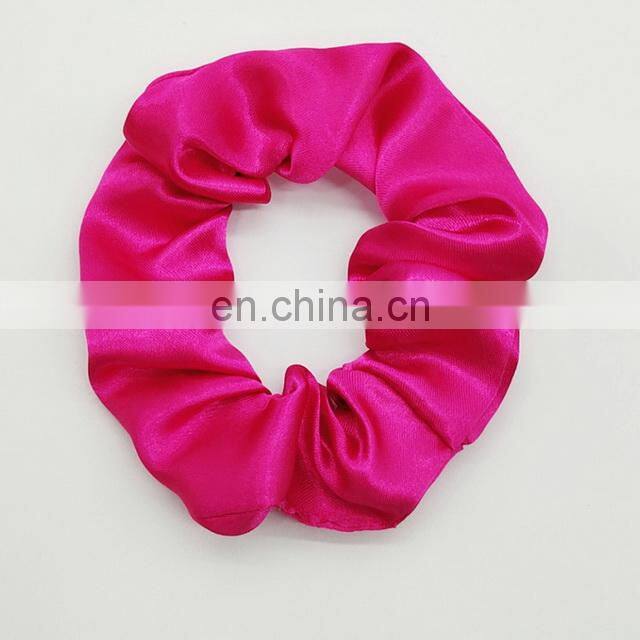 Women Girls Fashionable Accessories Elastic Hair Scrunchies Satin Hair Ties For Kids