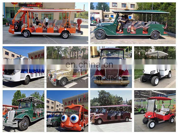 Electric Battery Car manufacturer Tourist Sightseeing Touring car For Sale
