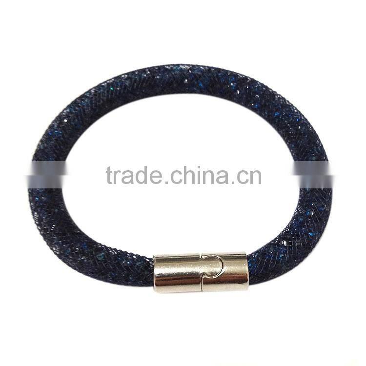 Hot sale Stardust Bracelet With Crystal stones Filled Magnetic Clasp Charm Bracelets Bangles