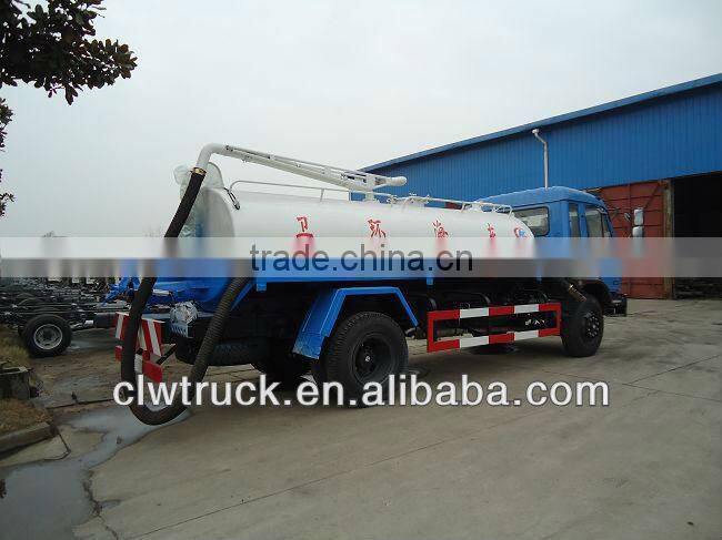 Dongfeng 145 fecal truck,8000L fecal suction truck