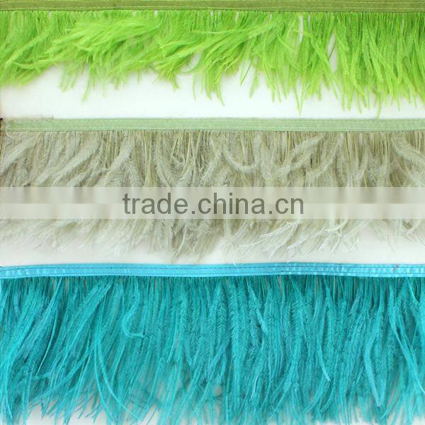 ostrich feather boa/ feather ring/ ostrich feather trim