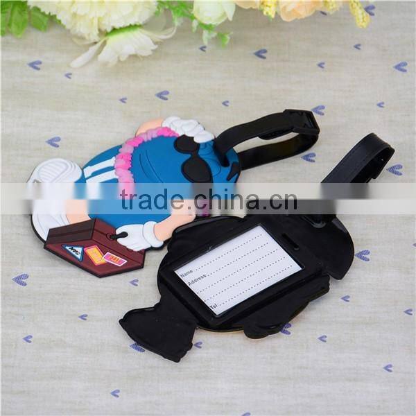 Luggage Tag Name Bag Card Holder Square Travel Suitcase Baggage Tags