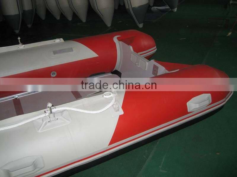 Hypalon/PVC CE Plywood floor 380 Foldable Inflatable Boats assist boat