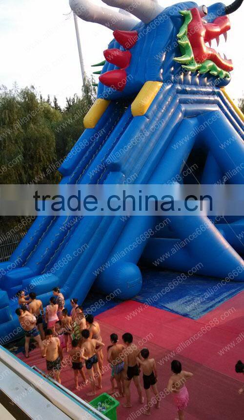 Dragon Slide inflatable water slide high quality large slide popular slide