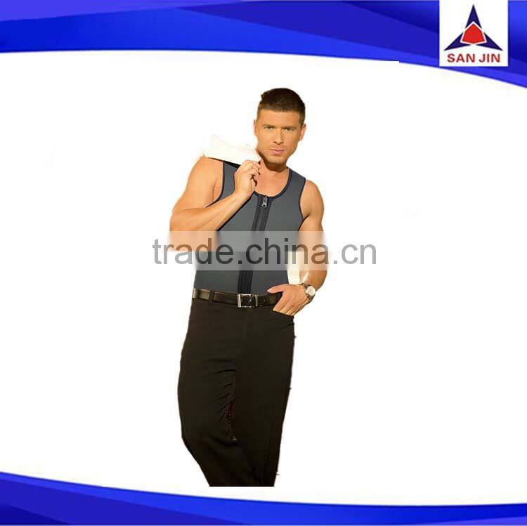 neoprene slimming body shaper for men body shaper exercise vest