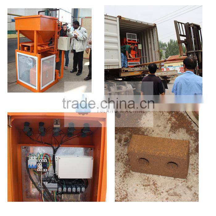 Great Half-automatic interlocking brick machine /compressed stabilized earth blocks FL1-10