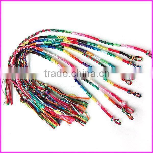 FL0905-3 Hot Sale Woven Knot Friendship Bracelet,cheap friendship bracelet for sale,Braided Rope Bracelet