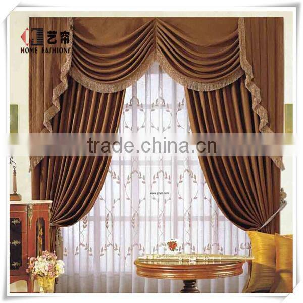 Yilian 2015 New Design Linen And Cotton Roman Blinds