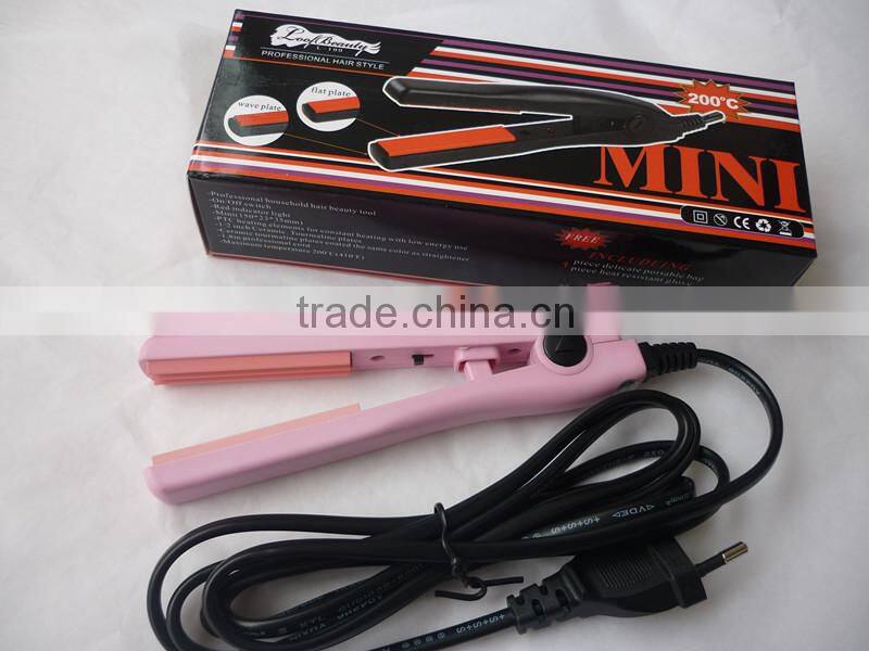 2014 most populary hair iron with cheap price Beautiful Mini Hair Flat Iron Hair Styles