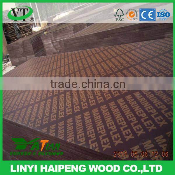 best quality Peru Film Faced Plywood / Lima Film Faced Plywood