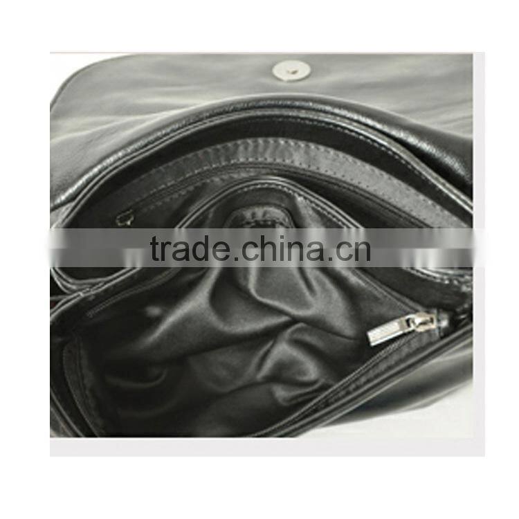 Fashion new product 2014 small lambskin leather satchel bag for ladies