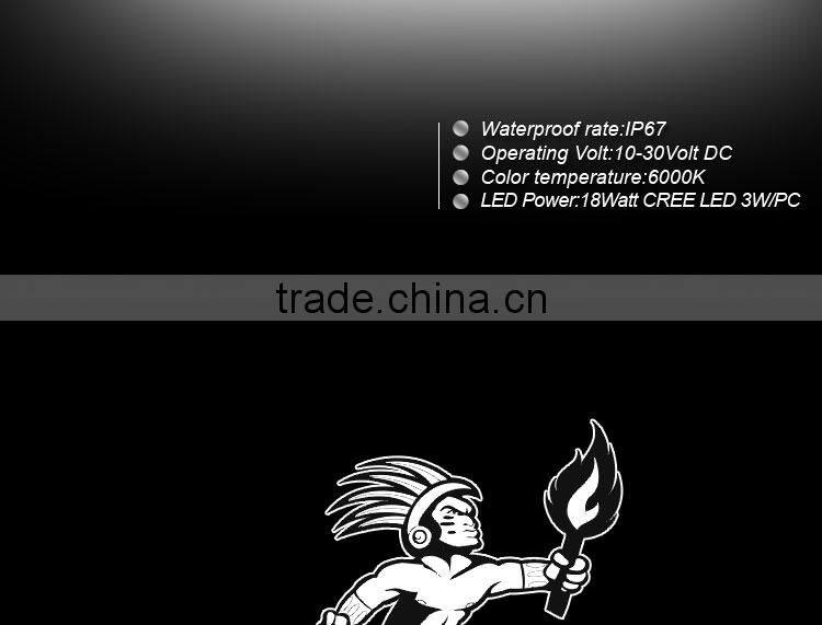 GoldRunhui RH-L0460 High Quality 12v 18w Led Work Light,Led Offroad Work Light