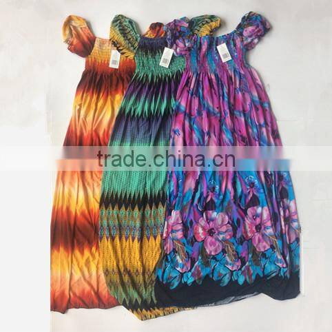 OEM Produce Different Pattern Beach Dress