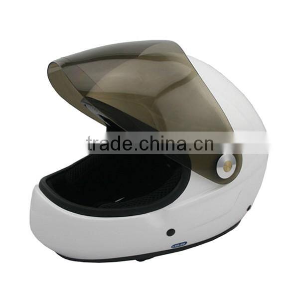 meet CE standard head protective fashion longboard helmet full face with smoke visor for man