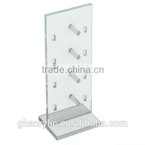 GH-RZ522 Shenzhen Competitive price Acrylic Display Rack ,top grade acrylic display rack
