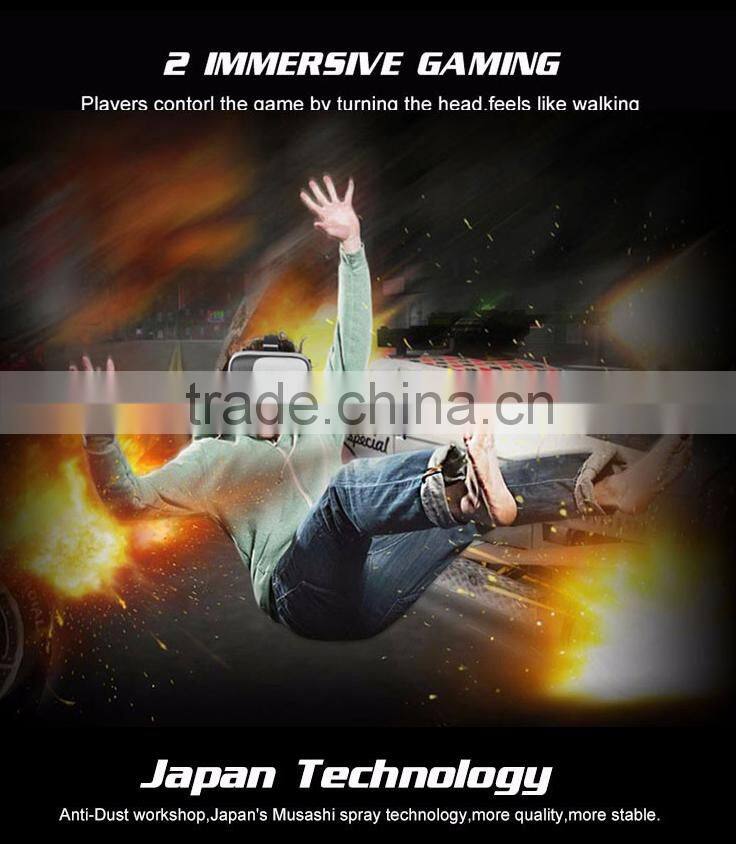 Google cardboard HeadMount VR BOX 3.0 PRO Version VR Virtual 3D Glasses for 3.5" - 6.0" Smart Phone+ bluetooth remote controller