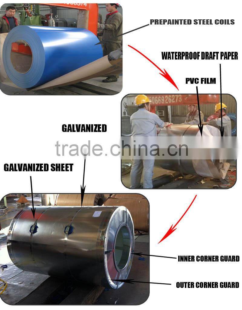 construction materials color steel coil / building materials ppgi