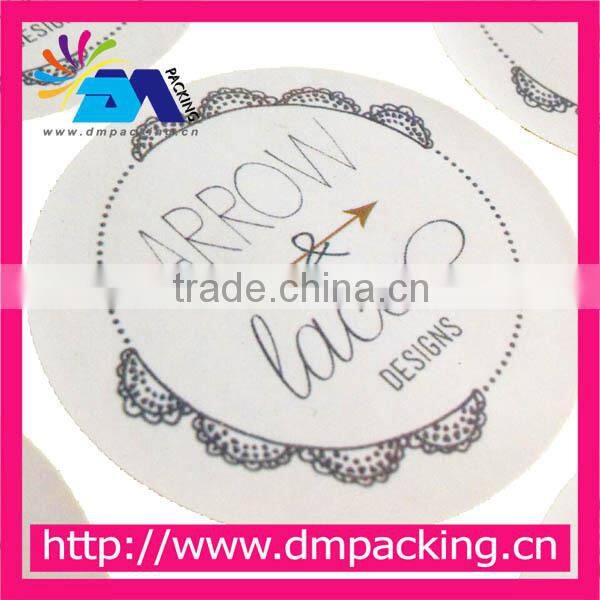 ordinary round paper ticker for decoration