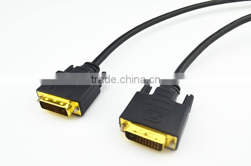Gold plated connector CCS/BC/TC M to M scart to dvi converter 24+1 wrapped PVC