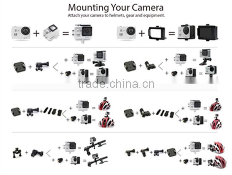 Waterproof Wireless WiFi Waterproof 30m 170 degree wide angle Lens super slim size H9 4k HD