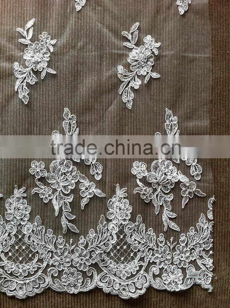 Fashionable best selling new cord-lace-fabric