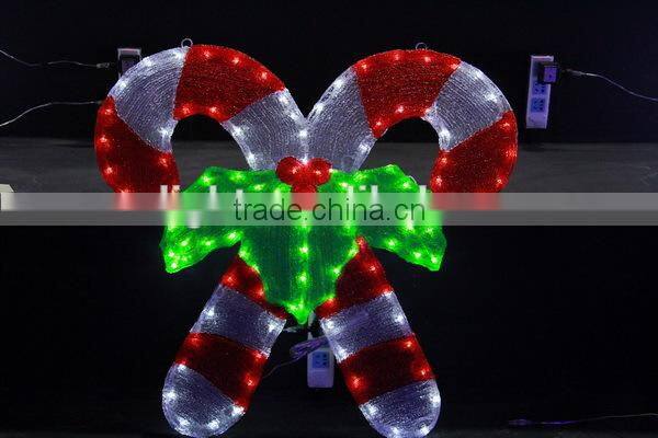 new waterproof 2D acrylic candy motif light