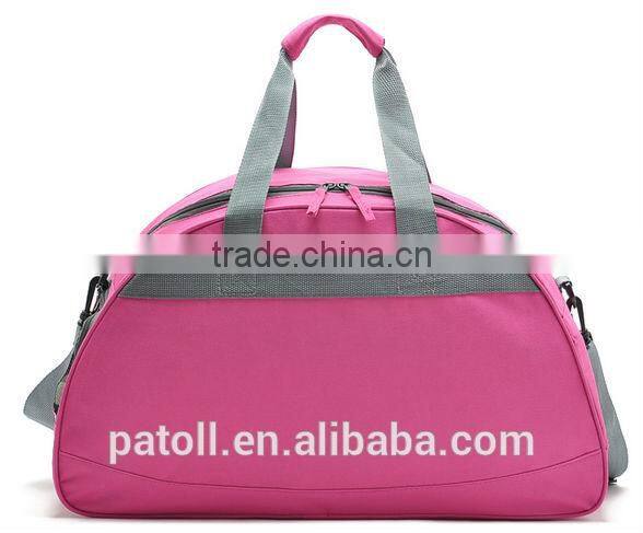Hot sale convenient weekend travel bag with shoe compartment