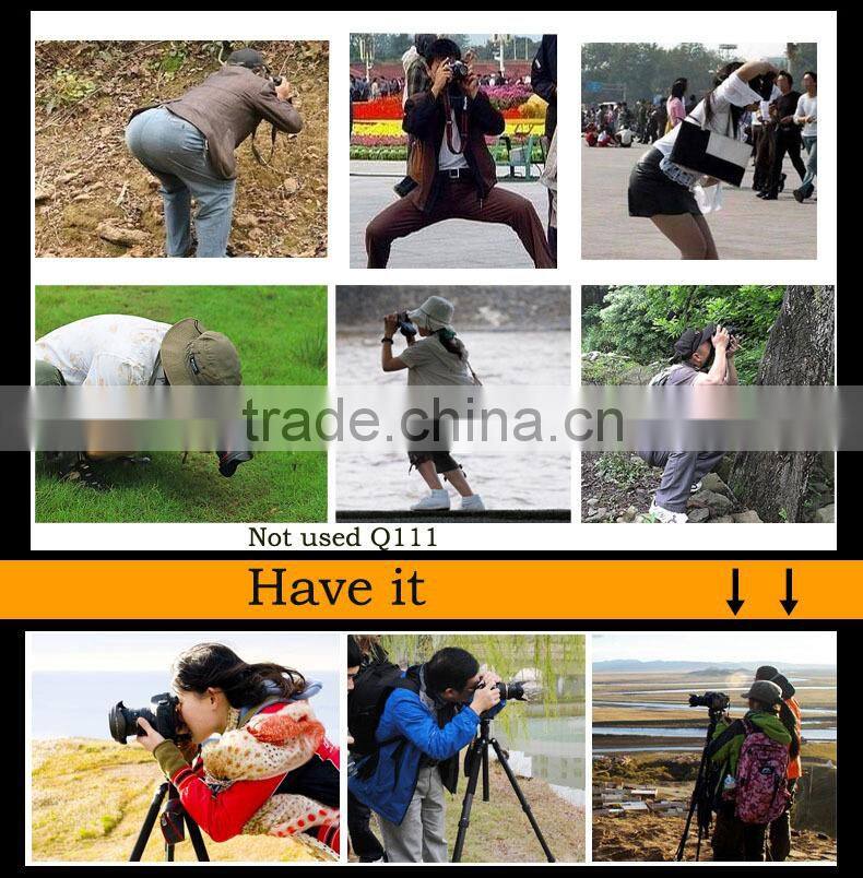 QZSD Q-111 Digital Camera Light Support Portable Fishing Lightweight Tripod