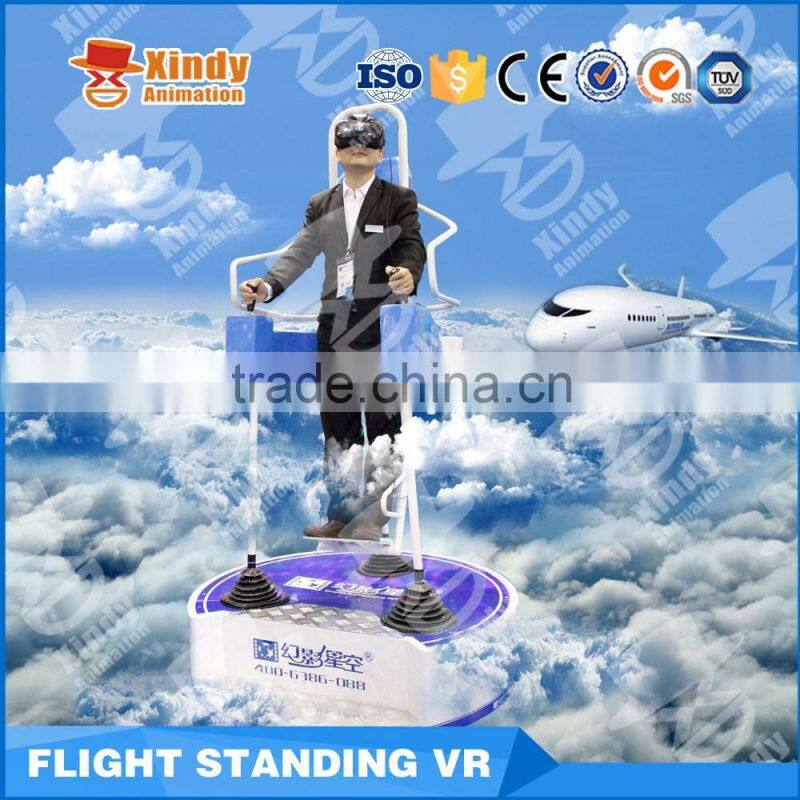 Fashion Modern Interactive 5d7D9D Cinema System Amusement Park Simulator vr Glasses Flight Standing virtual reality