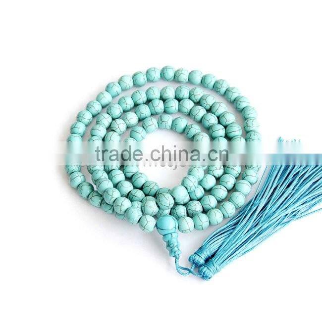 Long lasting islamic prayer beads necklace natural fragrancy bead bulk yoga necklace