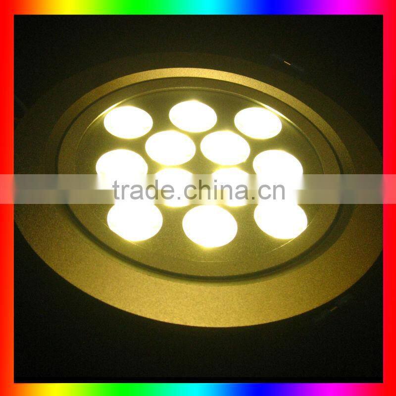 round white 15/30/45/60 degree beam angle 1*1w led ceiling light