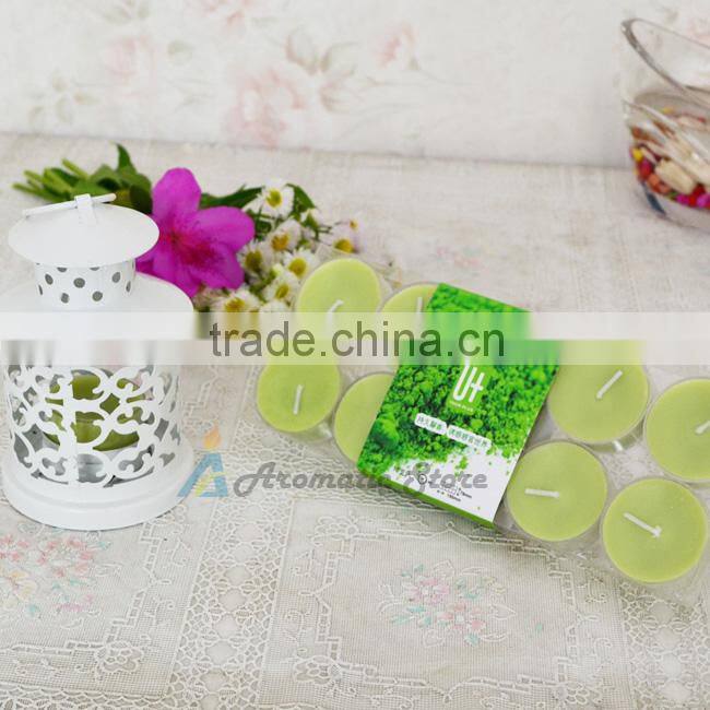 Wholesale colorful Scented tea light candle